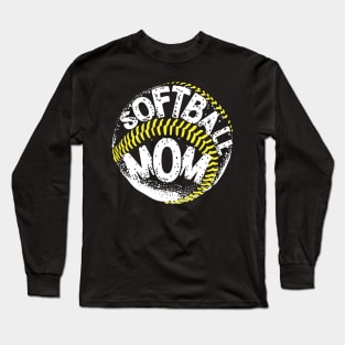 Softball Mom Long Sleeve T-Shirt